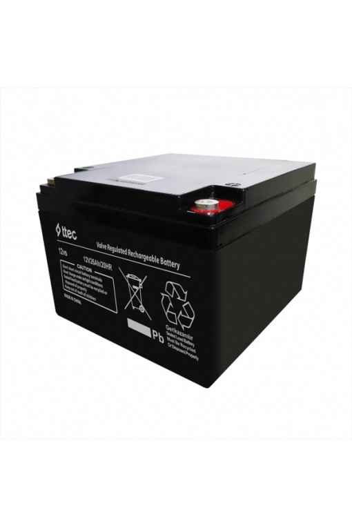 ttec 12V 26Ah BASE Bakımsız Kuru Akü ttec 12V 26Ah BASE Bakımsız Kuru Akü